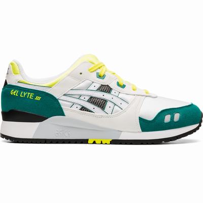 Asics Gel-Lyte III - Miesten Tennarit - Valkoinen/Keltainen